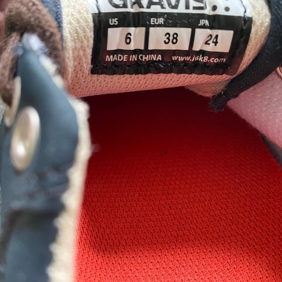 NWT Gravis Filter Skateboarding Sneakers Shoes Sz 6 - Picture 6 of 7